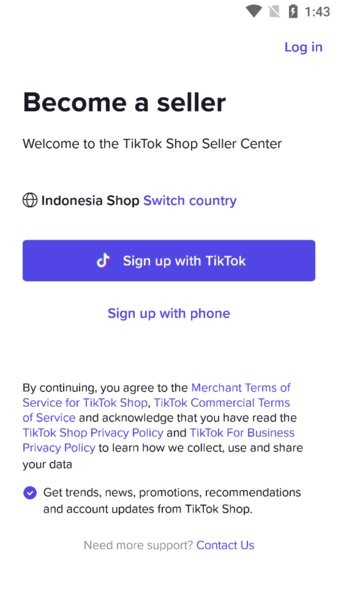 tiktokshop卖家中心手机版(seller center)截图1