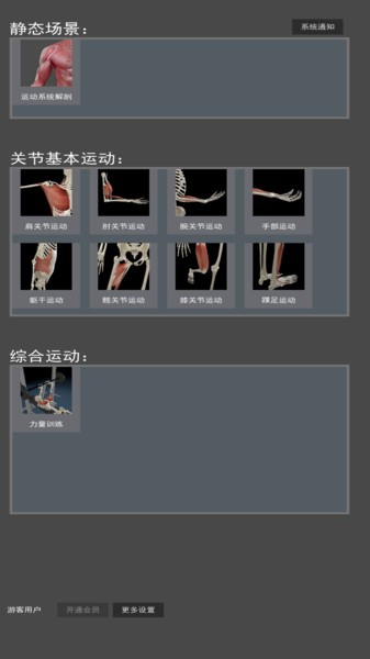 3d运动解剖截图2