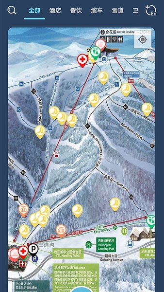 张家口云顶滑雪公园截图2