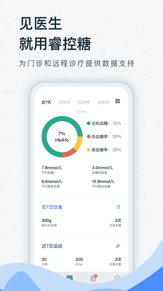 睿控糖血糖管理系统截图3