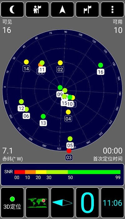 gps test plus汉化增强版截图2