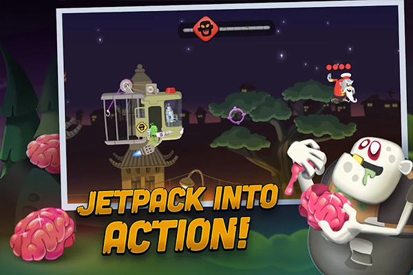 僵尸猎手官方最新版(Zombie Catchers)截图2