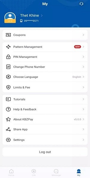 kbzpay myanmar app截图3