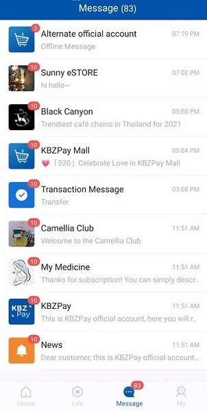 kbzpay myanmar app截图5