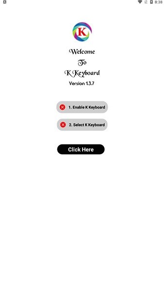 K Keyboard - Myanmar截图1