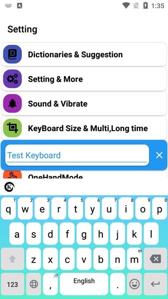 K Keyboard - Myanmar截图4