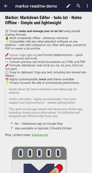 MARKOR app截图1
