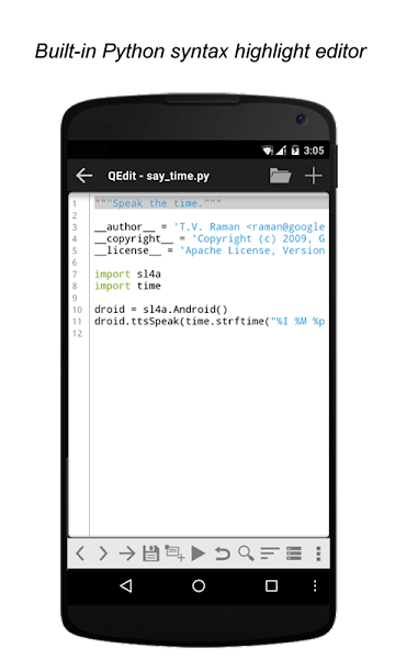 QPython 3L - Python for Androi截图1