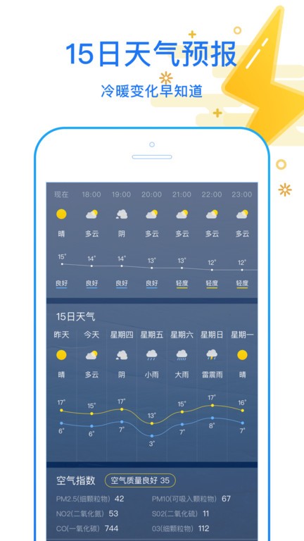 天天看天气预报查询软件截图2