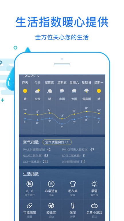 天天看天气预报查询软件截图4