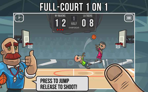篮球战役中文版(Basketball Battle)截图2