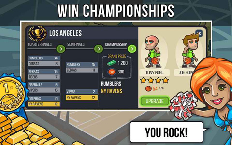篮球战役中文版(Basketball Battle)截图4