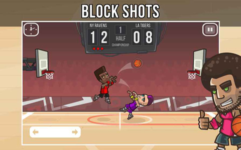 篮球战役中文版(Basketball Battle)截图5