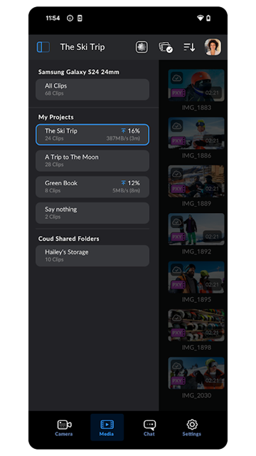 Blackmagic camera app截图1