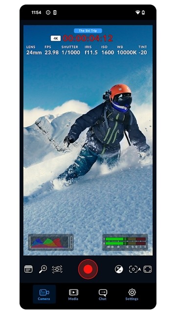 Blackmagic camera app截图4