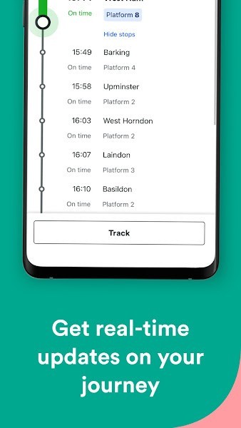 Trainline 火车票预订软件截图1