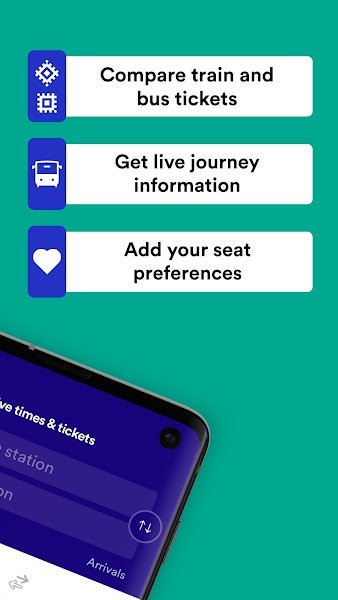 Trainline 火车票预订软件截图3