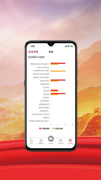 红色讲堂示范课堂截图2