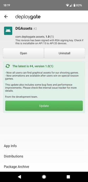 deploygate安卓客户端截图3