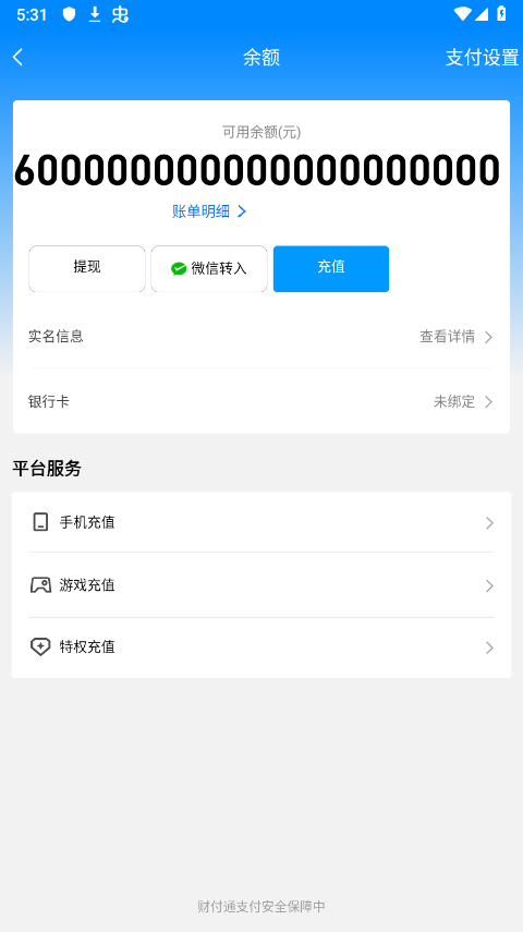 虚拟余额充值神器2025最新版(余额装逼神器)截图4