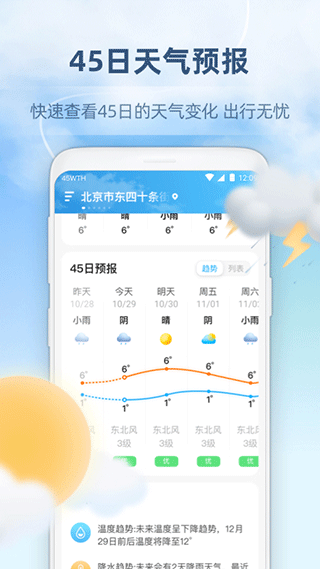 心橙天气app截图1