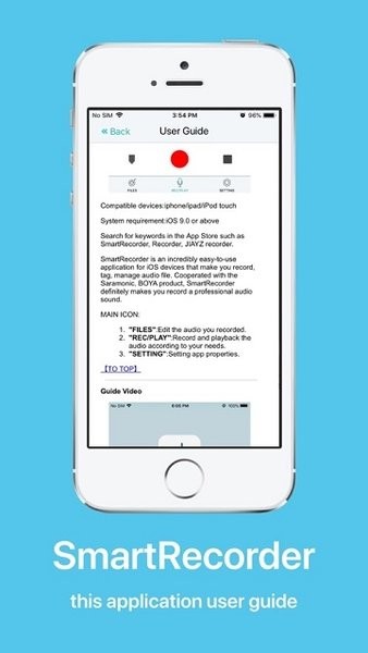 smartrecorder录音app截图1