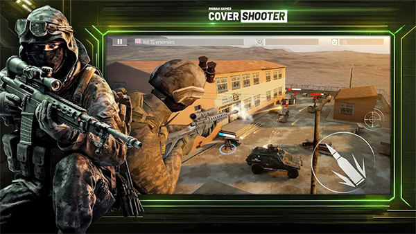 掩护射击手游(Cover Shooter 3D)截图1