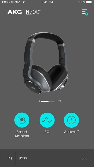 akg headphone安卓版本(耳机均衡器)截图2