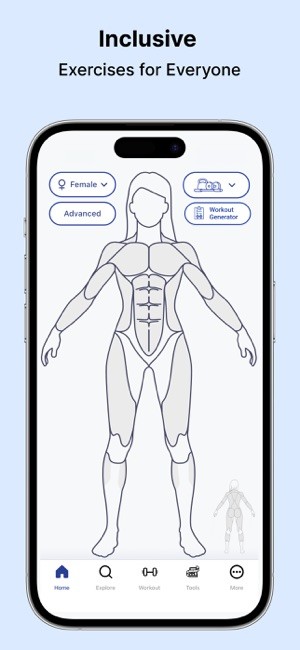 MuscleWiki中文版 App截图4