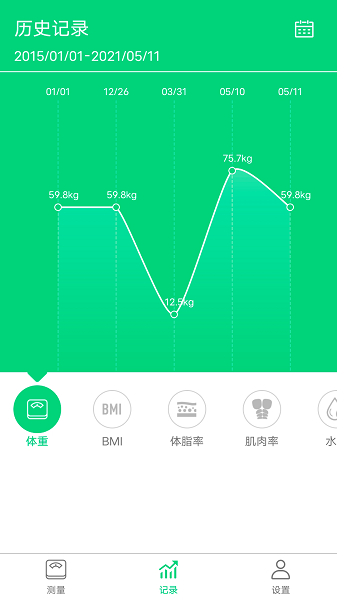 乐奥健康体脂秤截图1