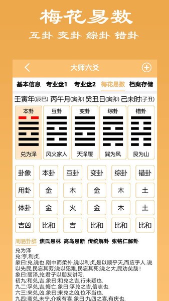 大师六爻软件最新版截图1