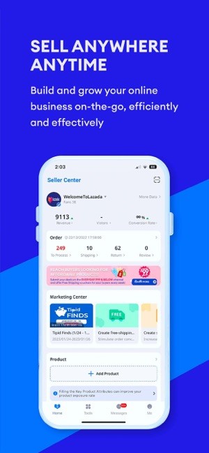lazada seller center卖家中心截图3