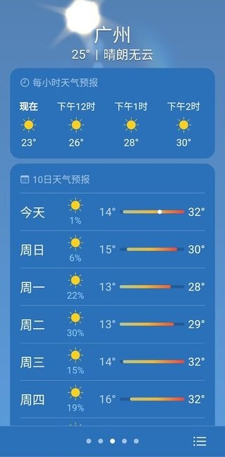 google天气app官方版截图3