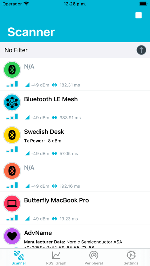 nrf connect app官方截图2