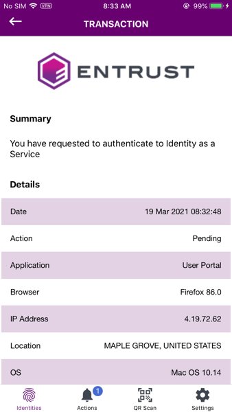 entrust identityguard mobile截图2