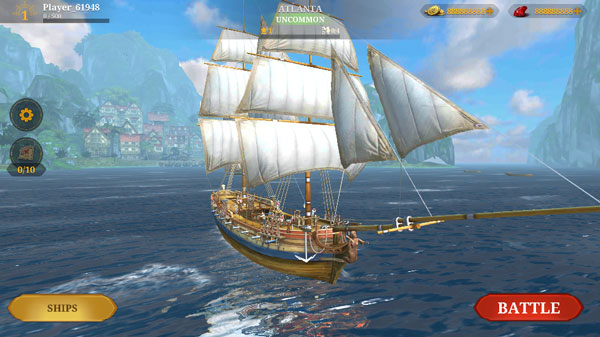 龙帆战舰战争游戏(Dragon Sails)截图1