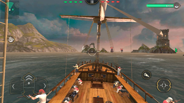 龙帆战舰战争游戏(Dragon Sails)截图3
