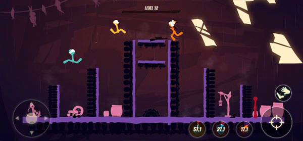 火柴人战斗阴影最新版本(Stickfight Shadow)截图1