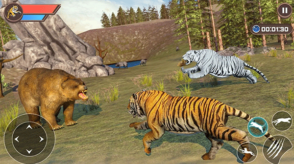 老虎家族生存模拟器Tiger Family Simulator截图2