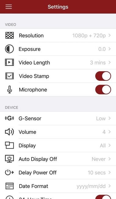 drivepro行车记录仪app截图4