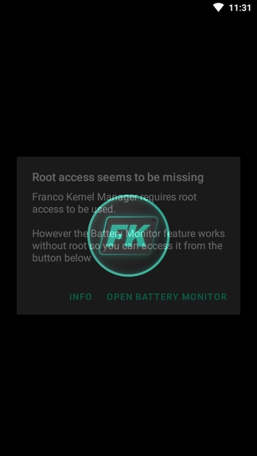 franco内核管理器汉化(Franco Kernel Manager)截图1