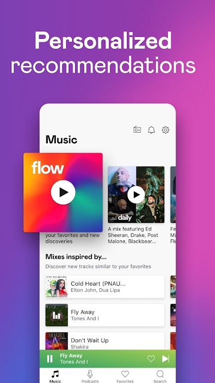 Deezer Music Player截图3