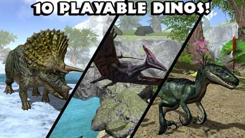 终极恐龙模拟器游戏(DinosaurSim)截图1