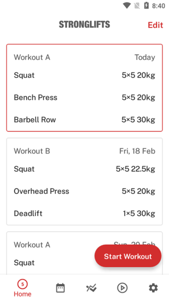 stronglifts计划截图4