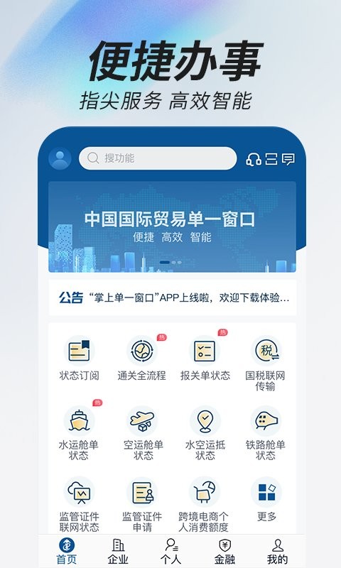 中国国际贸易掌上单一窗口截图4