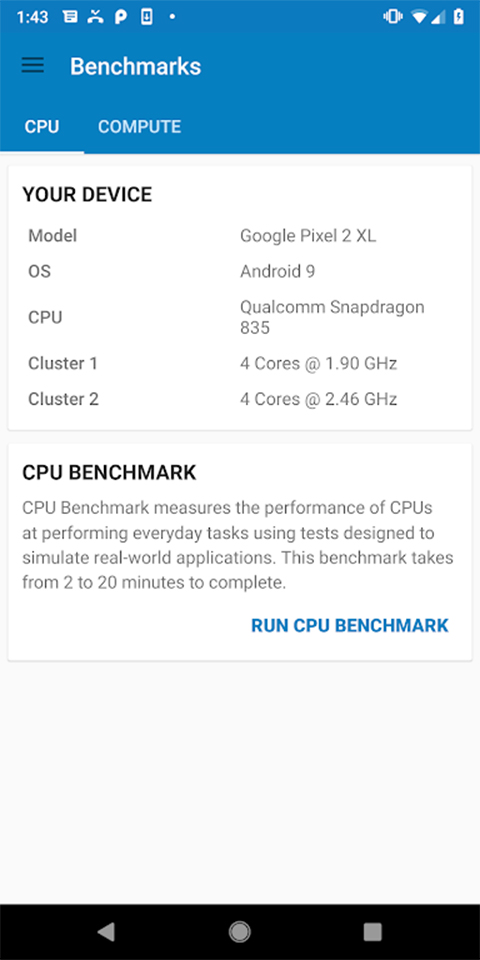 Geekbench5手机版截图1