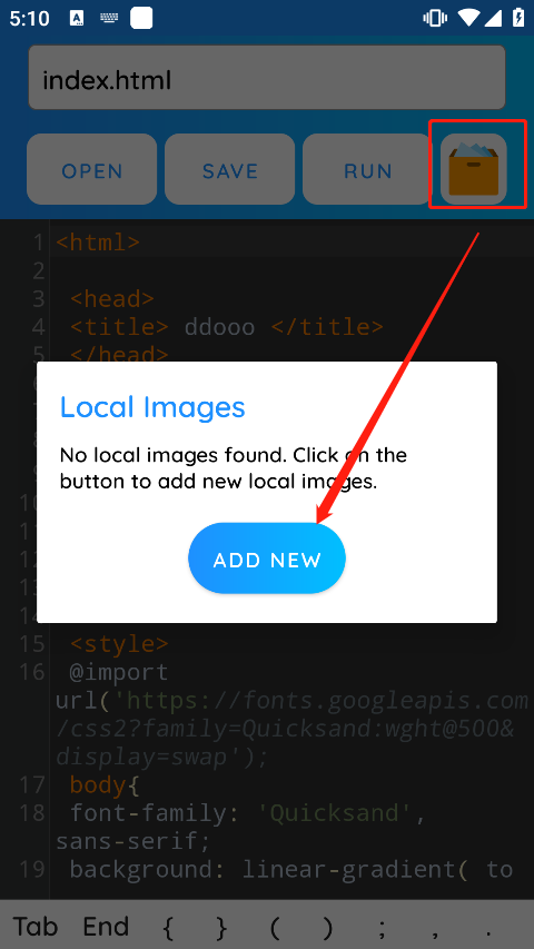 HTML Editor Pro app