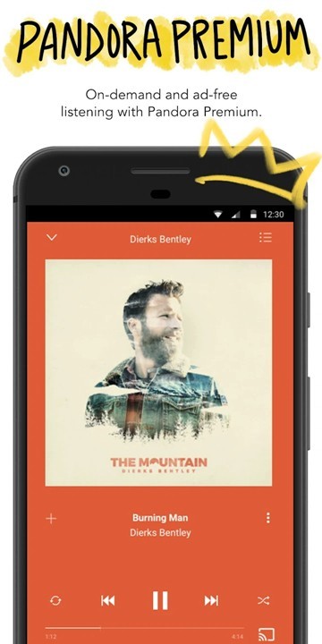 pandora音乐软件最新版截图1