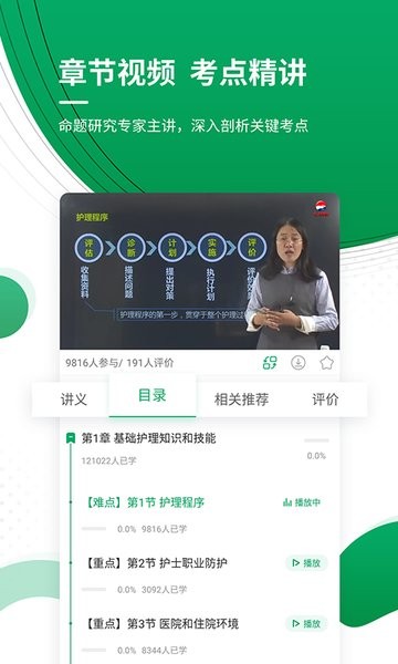 执业护士准题库app截图3