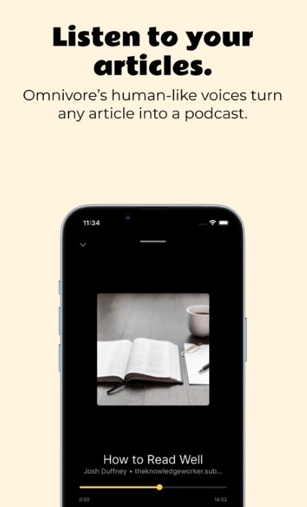 omnivore安卓端截图